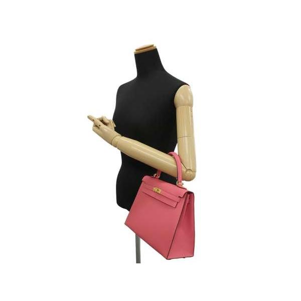 HERMES（エルメス） ハンドバッグ ケリー25 cm 外縫い ローズリップ 
