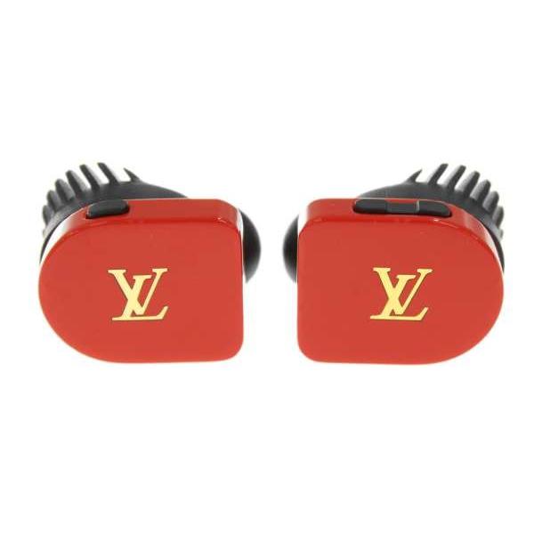 LOUIS VUITTON ルイヴィトン イヤホン モノグラム ホライゾン レッド