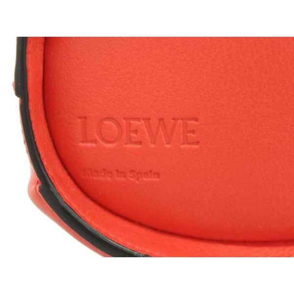 LOEWE（ロエベ） ショルダーバッグ エレファント レッド レザー ゾウ