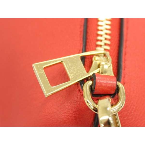 LOEWE（ロエベ） ショルダーバッグ エレファント レッド レザー ゾウ