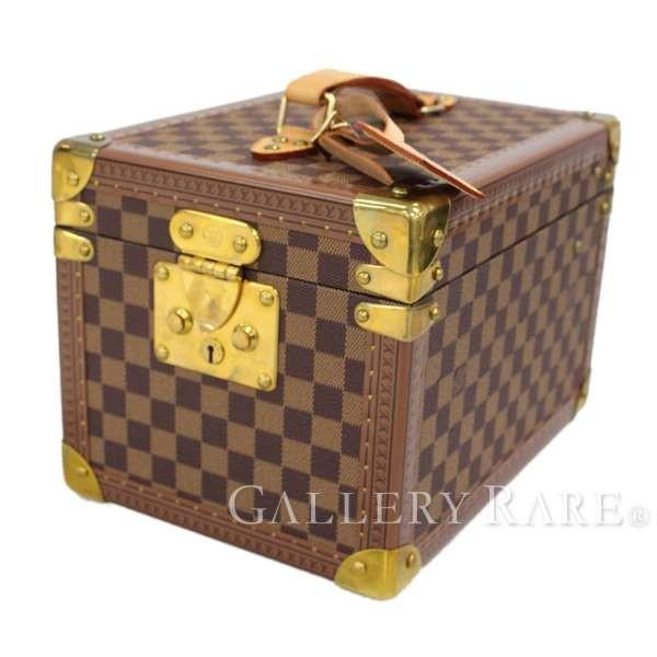 ヴィトン ボワットフラコン ダミエ ジュエリー 化粧ケース メイクボックス 鍵付 LOUIS VUITTON（ルイ・ヴィトン） 【サマーセール】ルイヴィトン 化粧