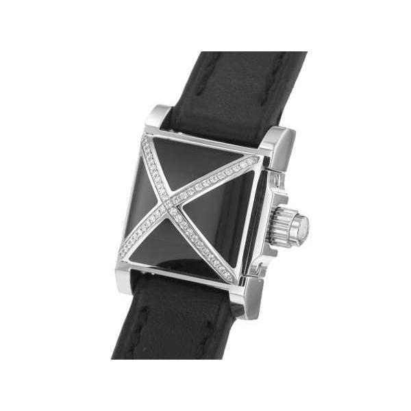 HERMES（エルメス） メドール ドゥブルトゥール ブラック×シルバー金具