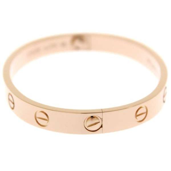 Cartier カルティエ ブレスレット ラブブレス K18PGピンクゴールド