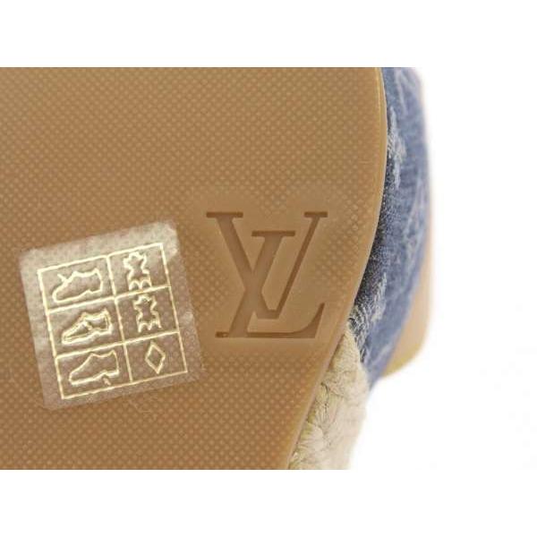 LOUIS VUITTON ルイヴィトン サンダル モノグラム・デニム LOUIS VUITTON ルイヴィトン サンダル モノグラム・デニム