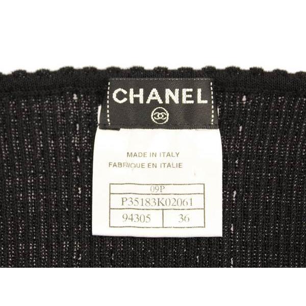 CHANEL（シャネル） ニット 半袖 ココマーク レディースサイズ36 09P