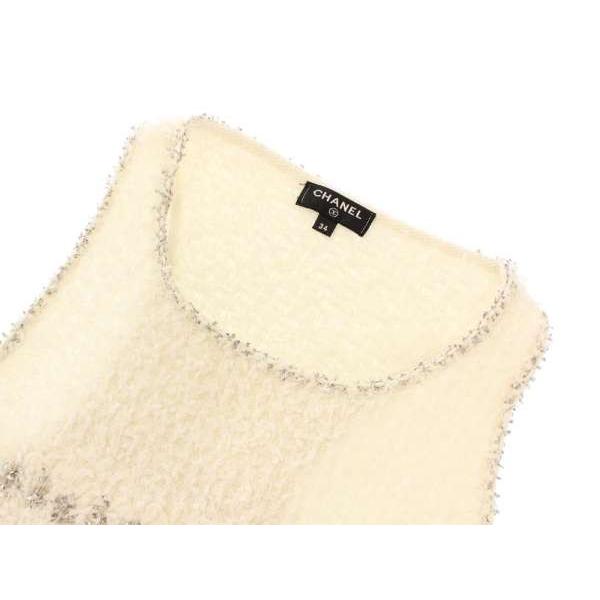 CHANEL シャネル ワンピース ツイード ノースリーブ ピンク CHANEL シャネル ワンピース ツイード ノースリーブ ピンク
