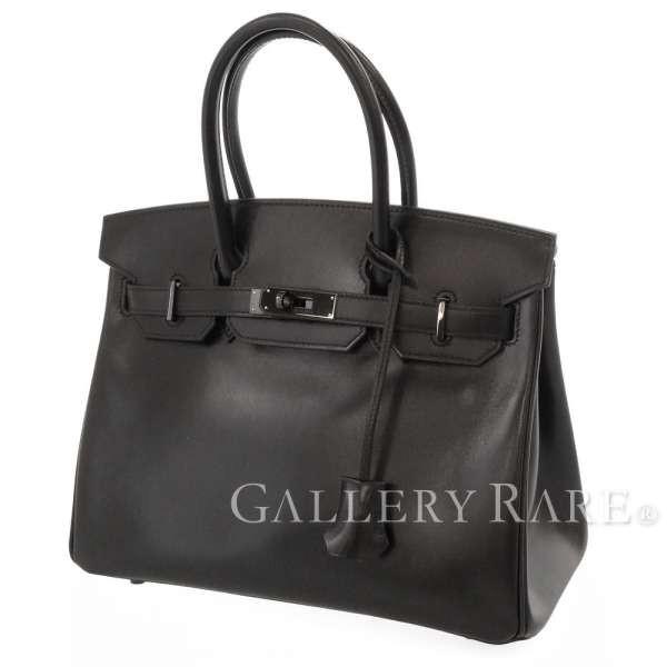 HERMES（エルメス） バーキン30 ソーブラック×ブラック金具 ボックス