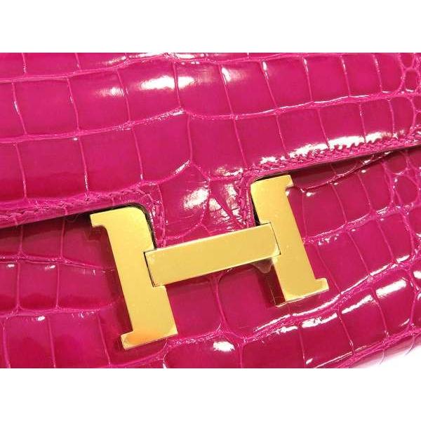 HERMES（エルメス） 長財布 コンスタンス ロング ローズシェラザード