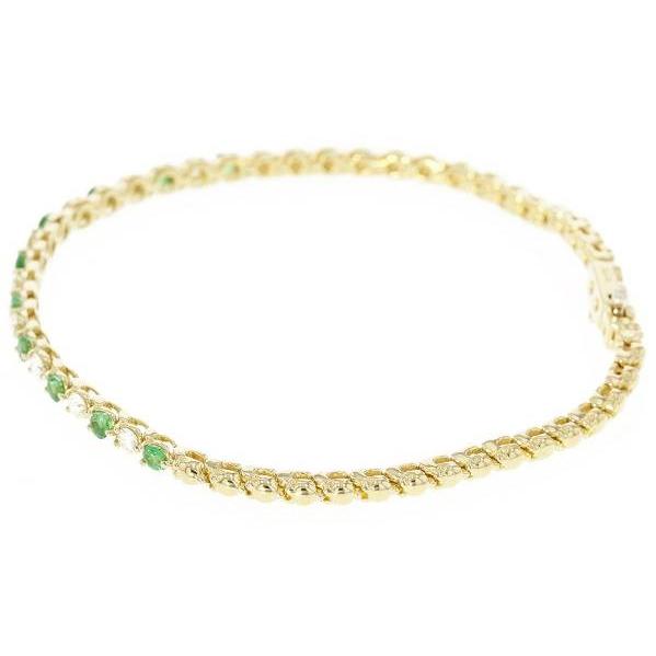 TIFFANY&Co.（ティファニー） ブレスレット エメラルド ダイヤモンド