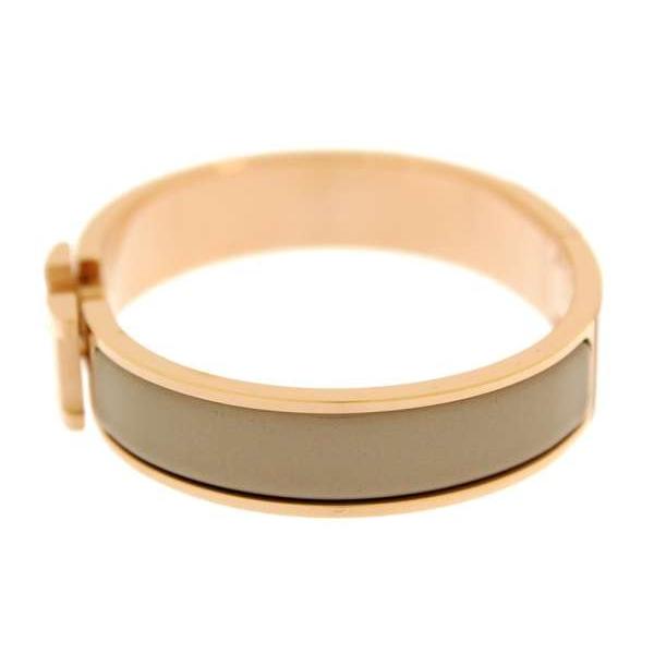 エルメス HERMES クリックH マロングラッセ ゴールド バングル HERMES（エルメス） ブレスレット クリック H クリッククラックPM