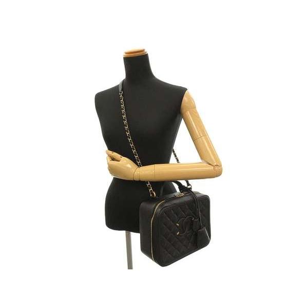 CHANEL（シャネル） バニティケース ラージ ココマーク ブラック