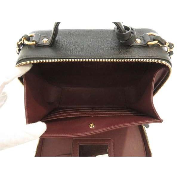 CHANEL（シャネル） バニティケース ラージ ココマーク ブラック