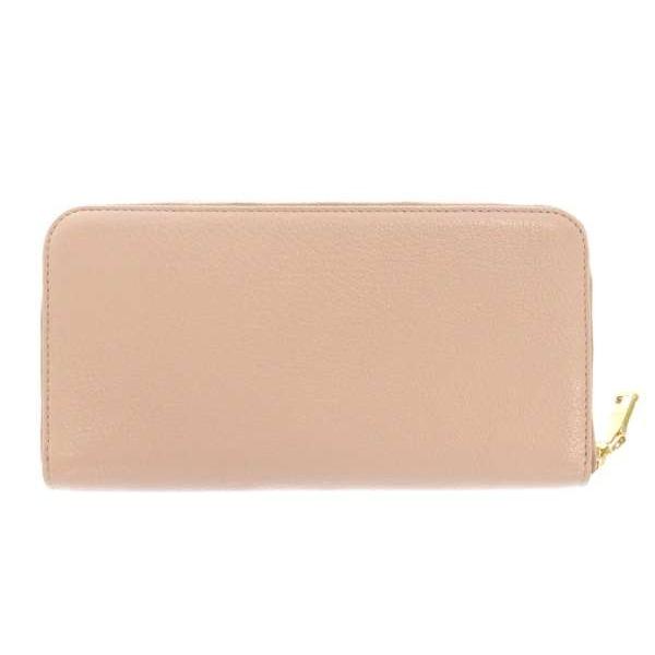 miu miu（ミュウミュウ） 長財布 マドラス リボン ラウンドファスナー