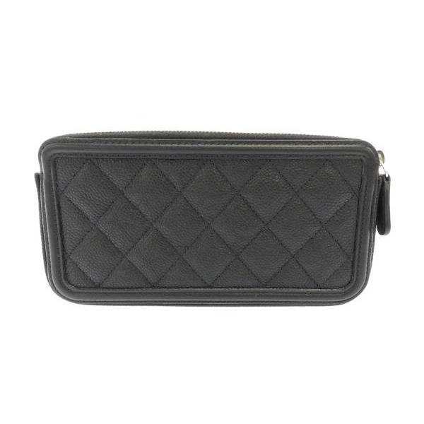 CHANEL シャネル チェーンウォレット CCフィリグリー A84450 長財布 