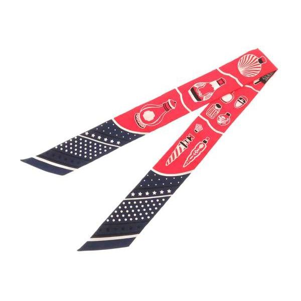 Hermès 香水ボトルデザイン スカーフ Hermès スカーフ 黒 香水瓶デザイン