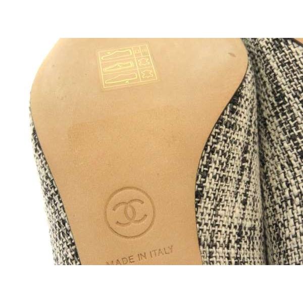CHANEL（シャネル） パンプス ツイード ココマーク ヒール レディース