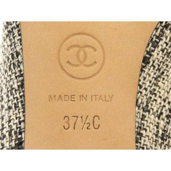 CHANEL（シャネル） パンプス ツイード ココマーク ヒール レディース