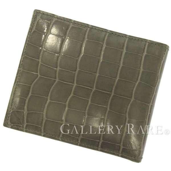 エルメス 二つ折り財布 Mc2 Copernic コペルニクス トゥルティエールグレー アルゲーターシャイン 財布 メンズ Www Epsi Rating Com
