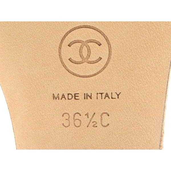 CHANEL（シャネル） サンダル カメリア バックバンド パンプス ココ