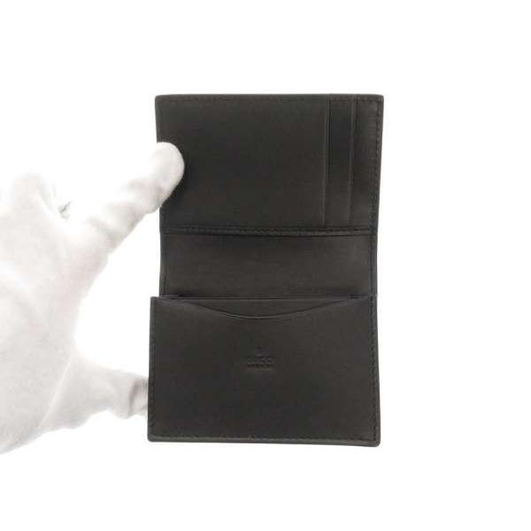 GUCCI グッチ カードケース グッチシマ ブラック 406694 パス GUCCI グッチ カードケース グッチシマ ブラック 406694 パス