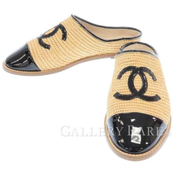 CHANEL（シャネル） シューズ エスパドリーユ ココマーク フラット