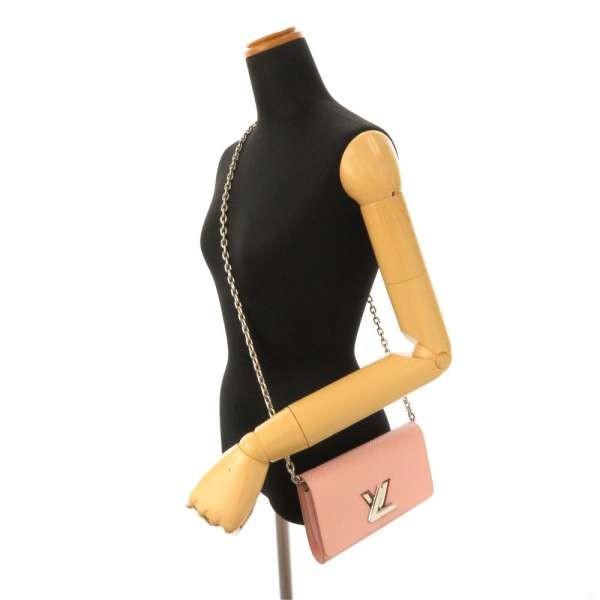 LOUIS VUITTON ルイヴィトン チェーンウォレット エピ ポルトフォイユ  
