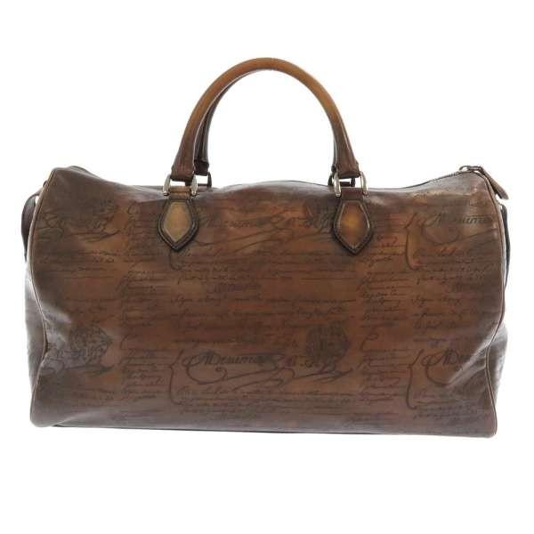 Berluti（ベルルッティ） ボストンバッグ ジュール オフ カリグラフィ