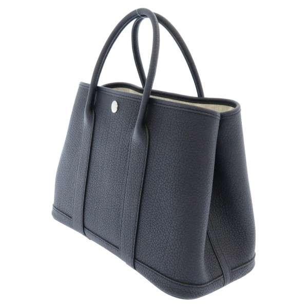 HERMES（エルメス） トートバッグ ガーデンパーティTPM ブルーニュイ