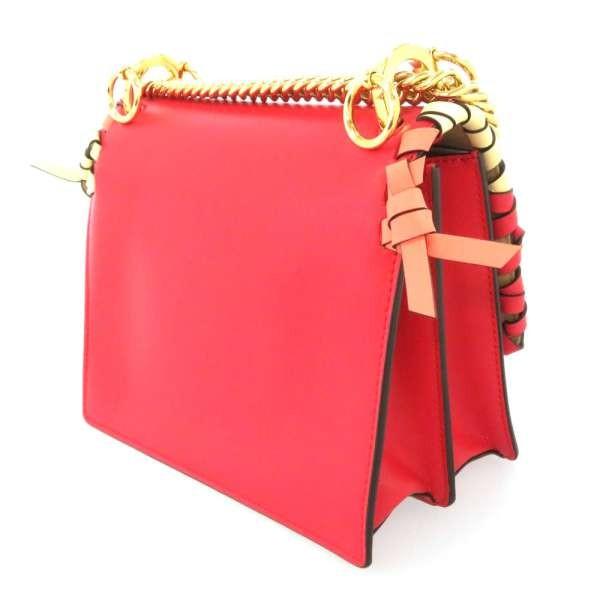 FENDI（フェンディ） ショルダーバッグ ミニ キャナイ リボン 編みこみ