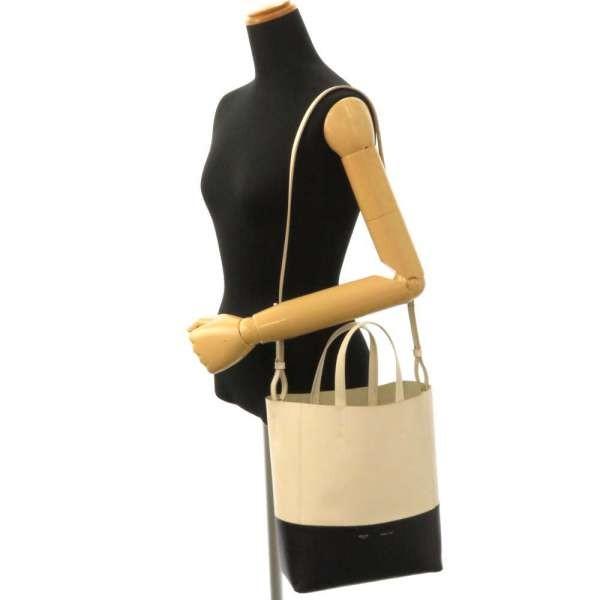 【希少カラー】CELINE バーティカル カバ スモール　バイカラー CELINE（セリーヌ） トートバッグ バーティカル カバ スモール バイ