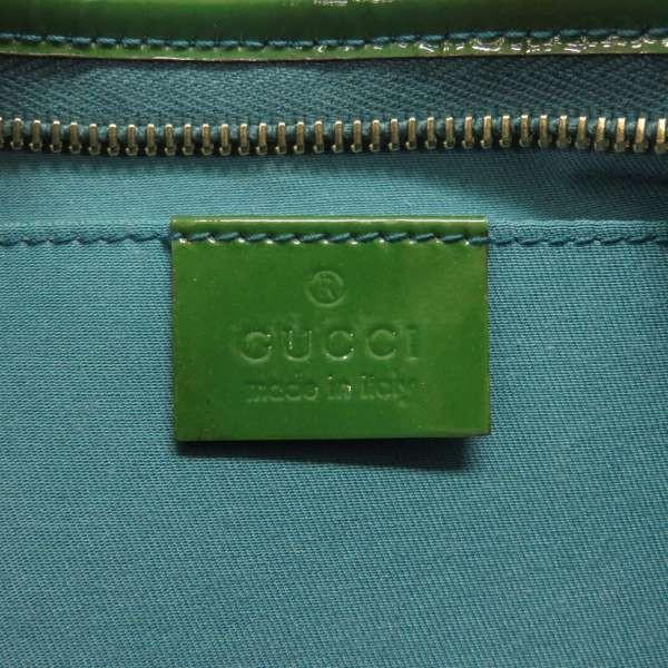 GUCCI（グッチ） ハンドバッグ GGキャンバス エナメル アビーライン