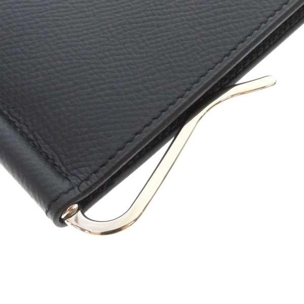 HERMES（エルメス） 財布 ポーカー マネークリップGM ブルーインディゴ
