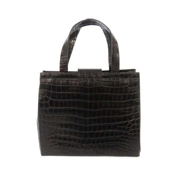 FERRAGAMO フェラガモ ハンドバッグ ヴァラ クロコ型押し AQ-21 8252 