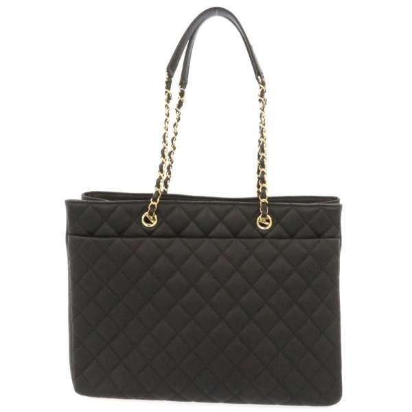 CHANEL シャネル チェーントートバッグ マトラッセ ココマーク CHANEL シャネル チェーントートバッグ マトラッセ ココマーク