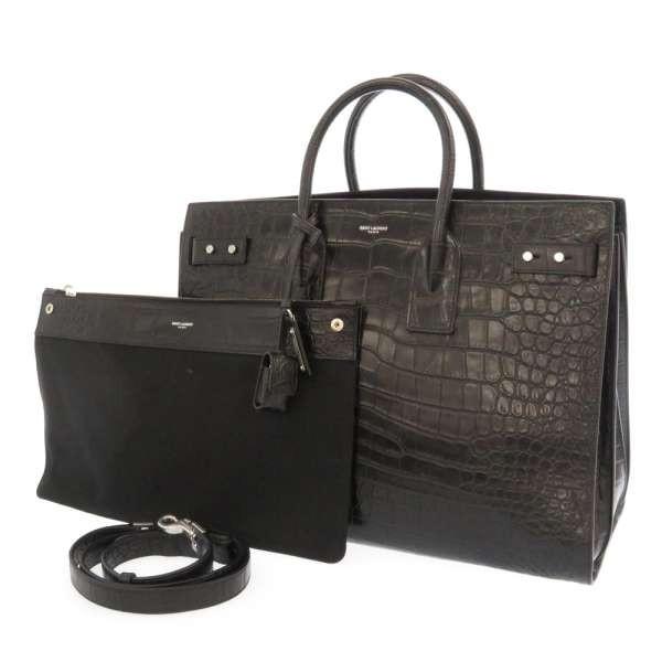 イブサンローラン　ボストンバッグ ブラック Yves Saint Laurent（イヴ・サンローラン） サンローランパリ ボストン