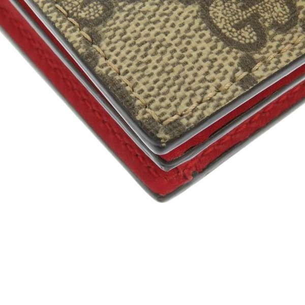 GUCCI（グッチ） カードケース GGスプリーム チェリー 476050 GUCCI