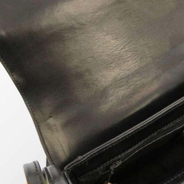 GUCCI グッチ ショルダーバッグ レザー ブラック 001 261 1070 GUCCI グッチ ショルダーバッグ レザー ブラック 001 261 1070