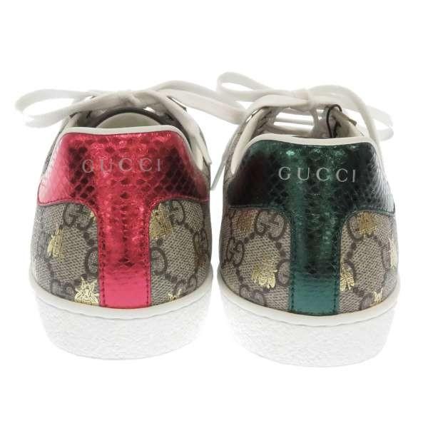 GUCCI（グッチ） スニーカー エース GGスプリーム ビー メンズサイズ8