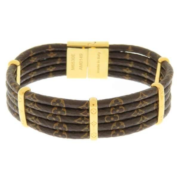 ✨希少✨ルイヴィトン ブレスレット ブラスレ ファッスンユアLV モノグラム ルイヴィトン ブレスレット モノグラム ゴールド ブラスレ 正規品 LV