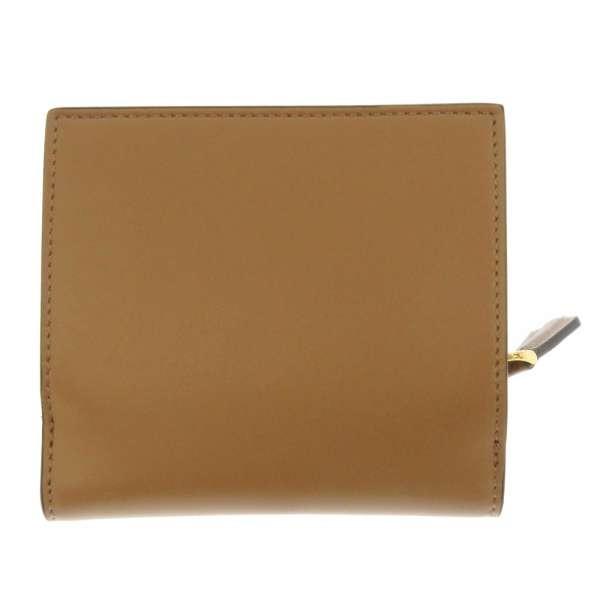 FENDI（フェンディ） 財布 二つ折り財布 ベージュ レザー 8M0386 FENDI