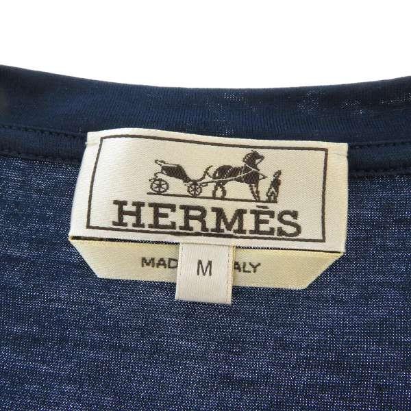 HERMES Tシャツ HERMES（エルメス）Tシャツ・カットソー 白 サイズ:34(XXS位