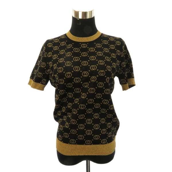GUCCI（グッチ） ニット GGパターン ウール 半袖 レディースサイズM