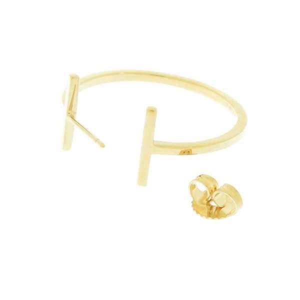 TIFFANY&Co.（ティファニー） ピアス Tワイヤー フープ ミディアム