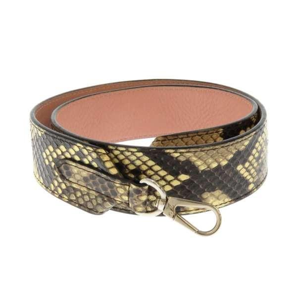 ルイヴィトン　ストラップ LOUIS VUITTON（ルイ・ヴィトン） ショルダーストラップ パイソン 調節