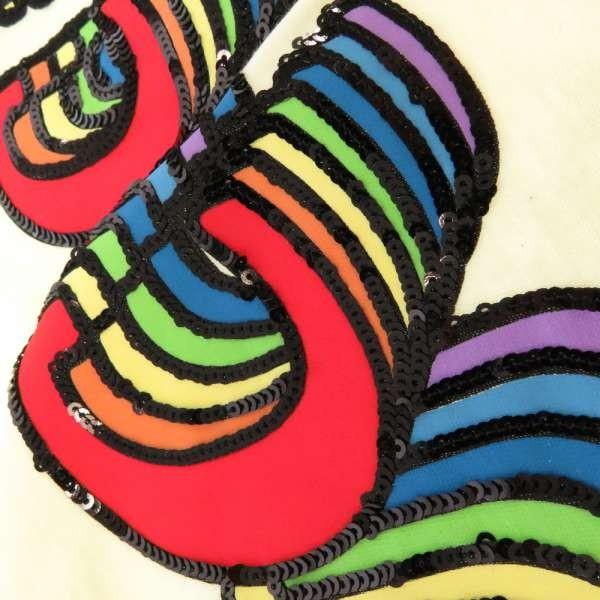 GUCCI（グッチ） Tシャツ スパンコール ピッグ コットン レディース