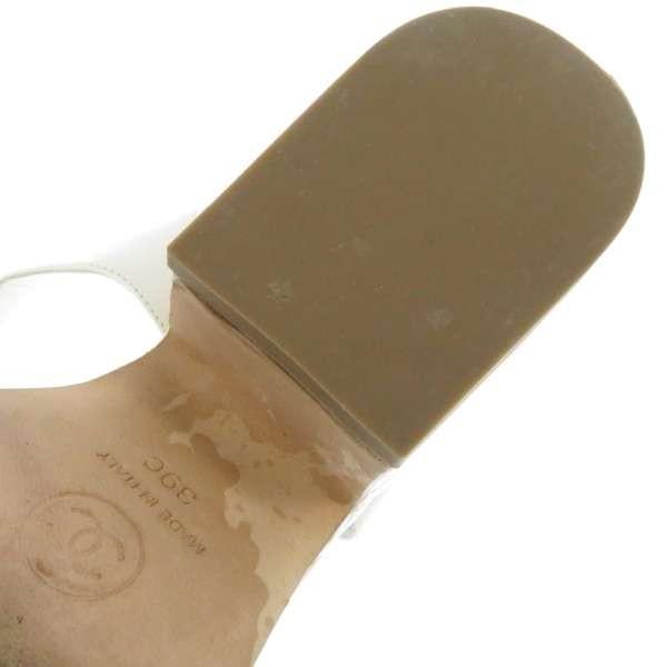 CHANEL ウェッジサンダル　チェーン39 ココマーク CHANEL ウェッジサンダル チェーン39 ココマーク - メルカリ