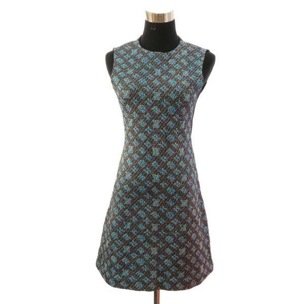 最新全品送料0円 ルイ ヴィトン ワンピース ノースリーブ モノグラム柄 マルチカラー レディースサイズs Louis Vuitton 服 新作