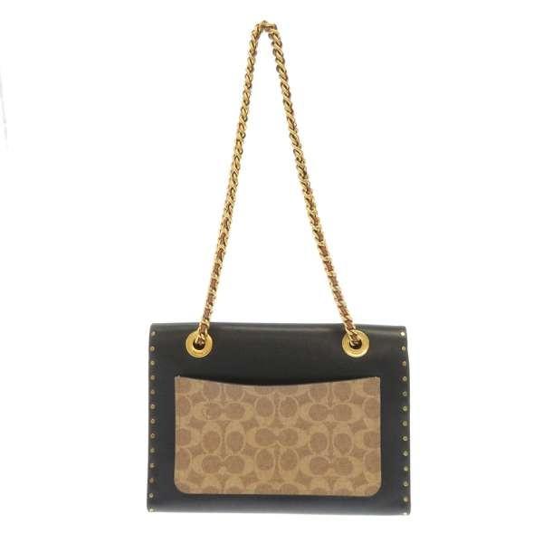 COACH（コーチ） チェーンショルダーバッグ パーカー ウィズ ボーダー 