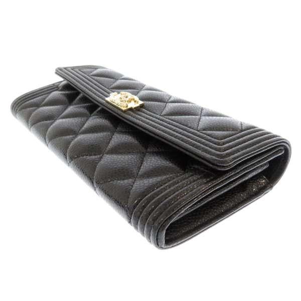 CHANEL（シャネル） 長財布 ボーイシャネル ココマーク 二つ折り長財布