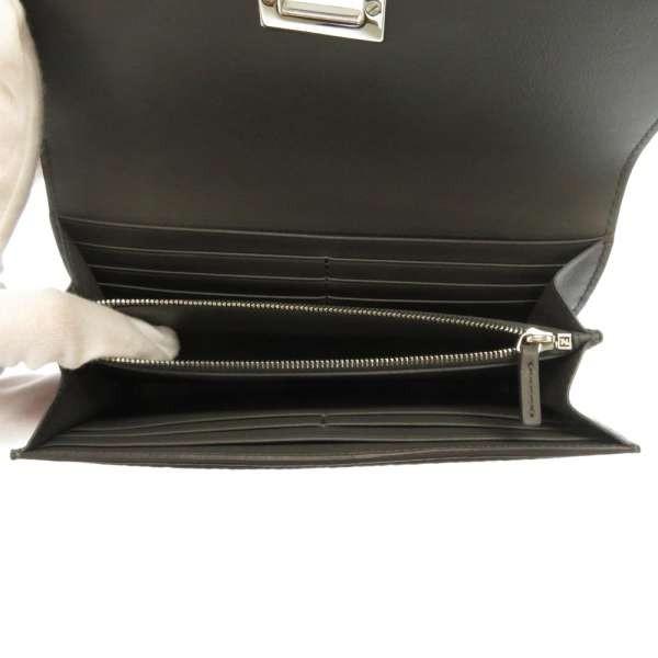 FENDI（フェンディ） 長財布 セレリア 二つ折り長財布 ターンロック